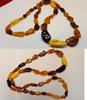 Bernsteinkette Bersteincollier Berstein Kette Collier Bernsteinschmuck -