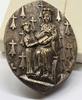 Frankreich Antike Brosche Paris Antikschmuck heiliges Buch Nadel J.S. PLANCHOT Vintage -