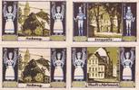 Schneeberg 50 Pfennig Vier Notgeldscheine aus Schneeberg -
