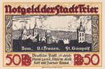 Trier 50 Pfennig Ein Notgeldschein aus Trier -