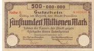 Dresden 500 Millionen Mark Gutschein der Stadt -