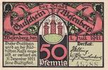 Wesenberg 50 Pfennig Ein Notgeldschein aus Wesenberg -