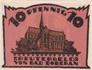 Doberan 10 Pfennig Ein Notgeldschein aus Doberan -