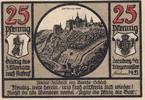 Dornburg 25 Pfennig Ein Notgeldschein aus Dornburg -