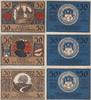 Ettenheim 3x 50 Pfennig Drei Notgeldscheine aus Ettenheim -