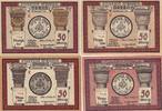 Frose 4x 50 Pfennig Vier Notgeldscheine aus Frose -