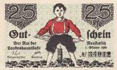 Neustrelitz 25 Pfennig Ein Notgeldschein aus Neustrelitz -