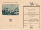 III.Reich Bordkarte Norddeutscher LLoyd Bremen für Urlauberfahrten zur See m.Programm -