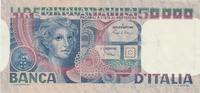 Italien 50 Tsd.Lire Banknote Banca D Ítalia -