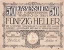 Traiskirchen 50 Heller Ein Notgeldschein aus Traiskirchen -