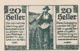 Sierning 20 Heller Ein Notgeldschein aus Sierning -