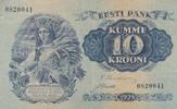 Estland 10 Krooni 1928 Geldschein Banknote Eesti Pank Kumme Krooni банкн... 50.33 £ Tax included +  5.21 £ shipping