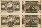 Nesselwang Notgeldscheine der Stadt 25 u. 50 Pfennig -