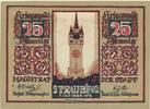 Straubing Notgeldschein der Stadt 25 Pfennig -