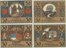 Ettenheim Notgeldscheine der Stadt 4 versch.50 Pfennig -
