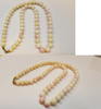 Collier Engelshautkoralle Koralle Kette Korallenschmuck -