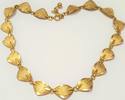 Antikes vergoldetes Collier american double Kettenlänge einstellbar -
