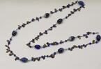 Steinkette Halskette Kette Collier L: 74 cm -