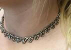   Collier Kette Halskette  Länge ca. 39 cm getragen, mit Gebrauchsspuren 13.88 £ Tax included +  5.21 £ shipping