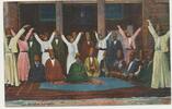Türkei AK Derwisch Gruppe postalisch nicht gelaufen, um 1910 -