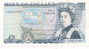 Großbritannien 5 Pounds Geldschein Banknote England -