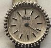 Schweiz Saval Armbanduhr Uhr Damenuhr Handaufzug mechanisch Swiss made L: ca. 18 cm Silberuhr um 1970-80 getragen, mit Gebrauchsspuren