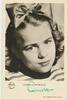 Autogramm Karte um 1960 Cornelia Froboess mit orig.Unterschrift -