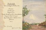 Wohl Schiffsfrühstückskarte 19.Mai 1904 Seeadler -