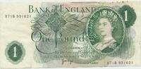 England One Pound Bank of England, 1960 - 67 -