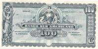 Ecuador 100 Sucres Geldschein Banknote Billete 100 Sucres Ecuador 1920 Banco Sur Americano -