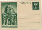 III.Reich Postkarte Schloßmuseum Berlin III.Reich ungelaufen mit 6+4 Pf. Marke -