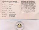 Deutschland Medaille Goldmedaille 60 Jahre BRD in Gold Deutschland wird Europameister 1996 -