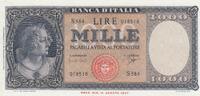 Italien 1000 Lire Banknote Geldschein Lire Mille Banca D`Italia -