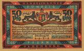 Deutschland Deutsches Reich 50 Pfennig Notgeldschein Notgeld Stadt Oldenburg -