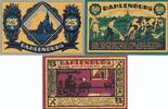 Deutschland Deutsches Reich 25 50 75 Pfennig Notgeldschein Notgeld Stadt Dahlenburg Hannover Niedersachsen 3 Scheine -