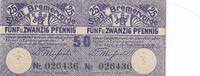 Deutschland Deutsches Reich 50 Pfennig Notgeldschein Notgeld Bremervörde Niedersachsen -