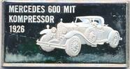Deutschland Medaille Silbermedaille 925er Silber Mercedes Benz Typ 600 MIt Kompressor Sterlingsilber 925/1000 -