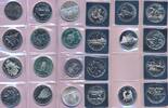 Canada Dollar Sammlung 22 Stück 22 Silbermünzen Lot Münzen -