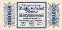 Deutschland Deutsches Reich 300000 Mark Notgeld Notgeldschein Langquaid Bayern -