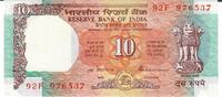 Indien 10 Rupees Banknote Geldschein -