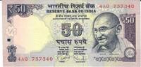 Indien 50 Rupees Banknote Geldschein -