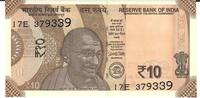 Indien 10 Rupees Banknote Geldschein -