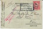 Osmanisches Reich-Türkei AK Ansichtskarte Ganzsache Postkarte 20 Paras Postkarte von Istanbul (Constatinople) nach Wien-Österreich -
