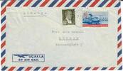 Türkei Briefumschlag, Postkarte, Kartpostal 50 Kuruş Briefumschlag von Ankara nach Lübeck-Deutschland -