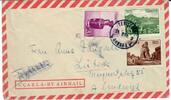 Türkei AK Ansichtskarte Ganzsache Postkarte Briefumschlag Briefumschlag von Ankara nach Lübeck-Deutschland -