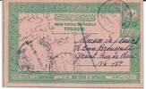 Osmanisches Reich-Türkei AK Ansichtskarte Ganzsache Postkarte Brief 10 Para Ansichtskarte, Postkarte, Brief aus Istanbul nach Pera-Istanbul -