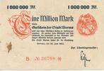 Deutschland Deutsches Reich 1 Million Mark Notgeldschein Notgeld Stadt Worms , Rheinland-Pfalz -