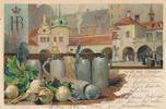AK Litho " München " Hofbräuhaus um 1900 -