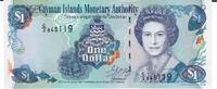 Kaimaninseln 1 Dollar Banknote Geldschein -