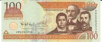 Dominikanische Republik 100 Pesos Oro Banknote Geldschein -